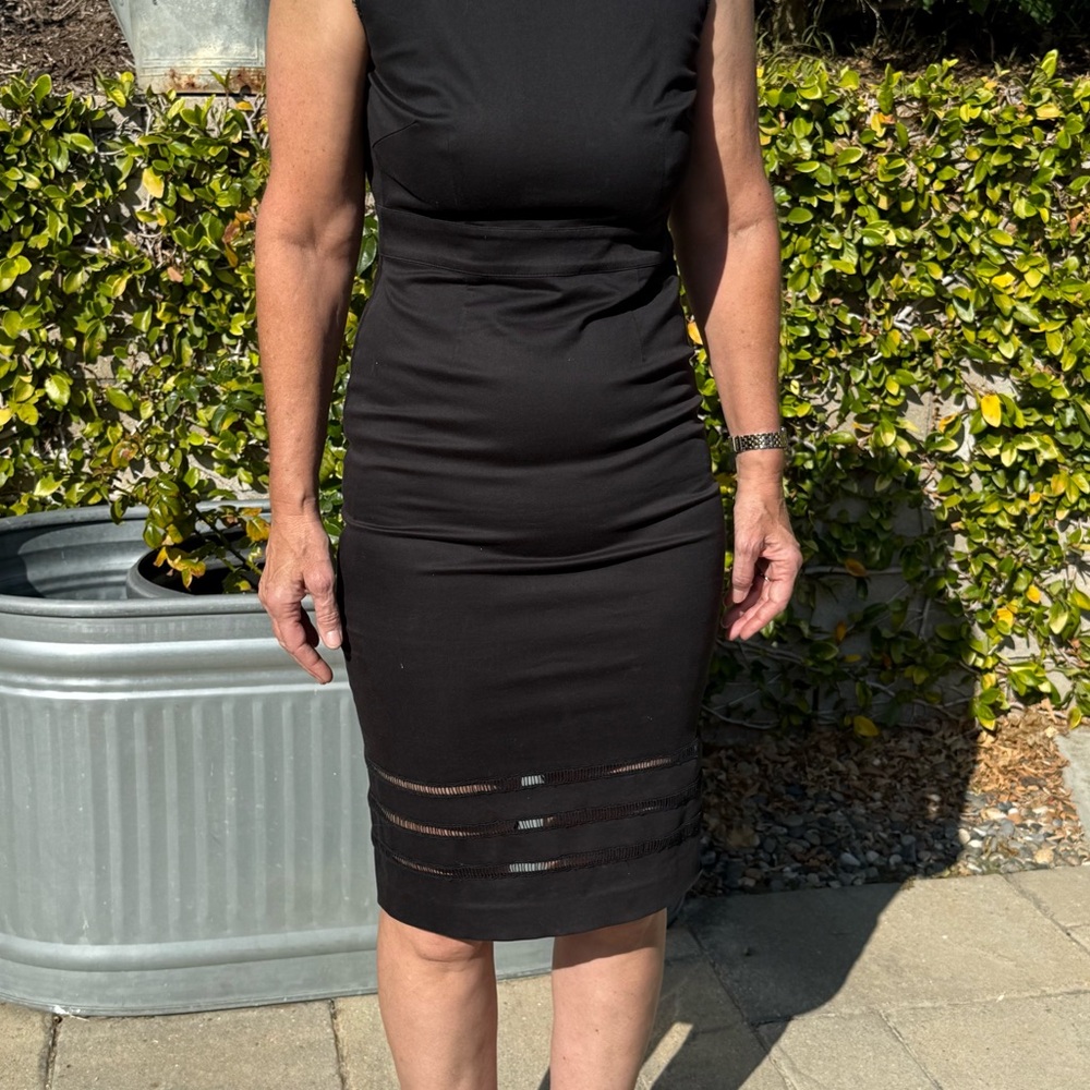 Blumarine black lace inset sheath dress - Picture 3 of 7
